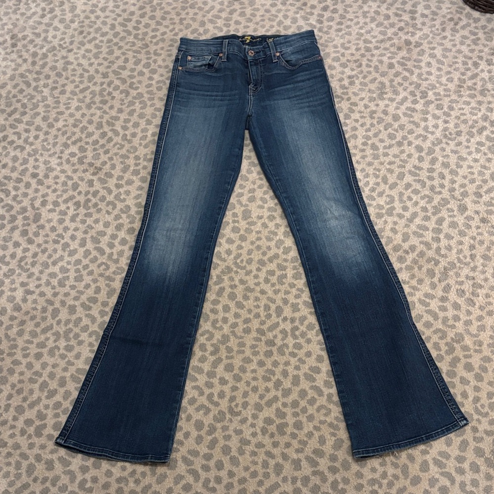 7 For All Mankind Dark Blue “A-pocket” jeans